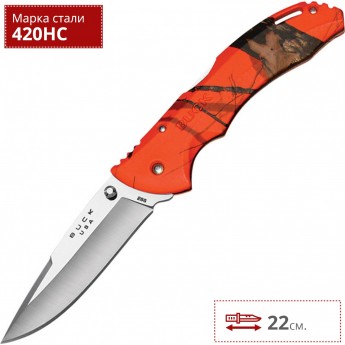 Нож BUCK 0286CMS9 BANTAM ORANGE BLAZE Нож BUCK 0286CMS9 BANTAM ORANGE BLAZE