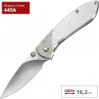 Нож BUCK 0327SSS NOBELMAN STAINLESS Нож BUCK 0327SSS NOBELMAN STAINLESS